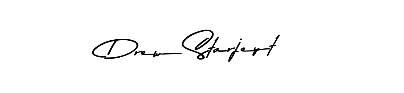 Create a beautiful signature design for name Drew Starjeyt. With this signature (Asem Kandis PERSONAL USE) fonts, you can make a handwritten signature for free. Drew Starjeyt signature style 9 images and pictures png