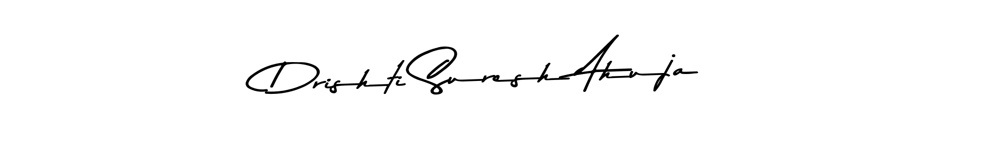 Similarly Asem Kandis PERSONAL USE is the best handwritten signature design. Signature creator online .You can use it as an online autograph creator for name Drishti Suresh Ahuja. Drishti Suresh Ahuja signature style 9 images and pictures png