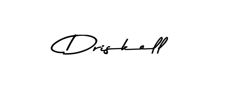 You can use this online signature creator to create a handwritten signature for the name Driskell. This is the best online autograph maker. Driskell signature style 9 images and pictures png
