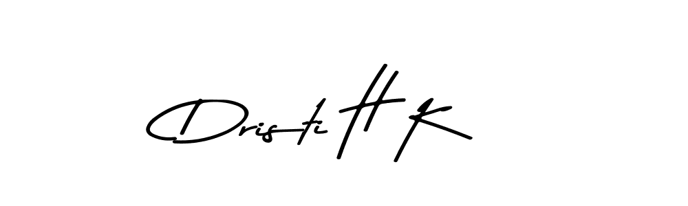 Similarly Asem Kandis PERSONAL USE is the best handwritten signature design. Signature creator online .You can use it as an online autograph creator for name Dristi H K. Dristi H K signature style 9 images and pictures png