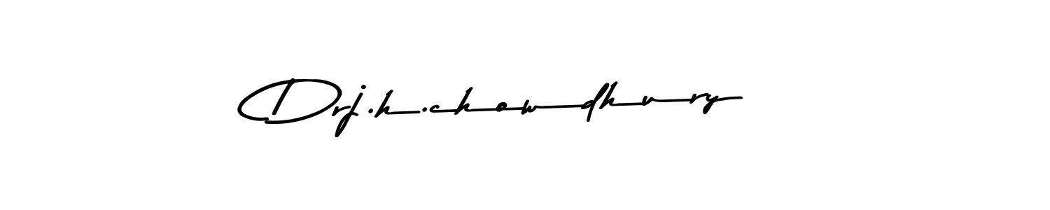 Use a signature maker to create a handwritten signature online. With this signature software, you can design (Asem Kandis PERSONAL USE) your own signature for name Drj.h.chowdhury. Drj.h.chowdhury signature style 9 images and pictures png