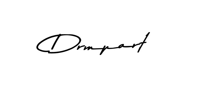 Also we have Drmpart name is the best signature style. Create professional handwritten signature collection using Asem Kandis PERSONAL USE autograph style. Drmpart signature style 9 images and pictures png