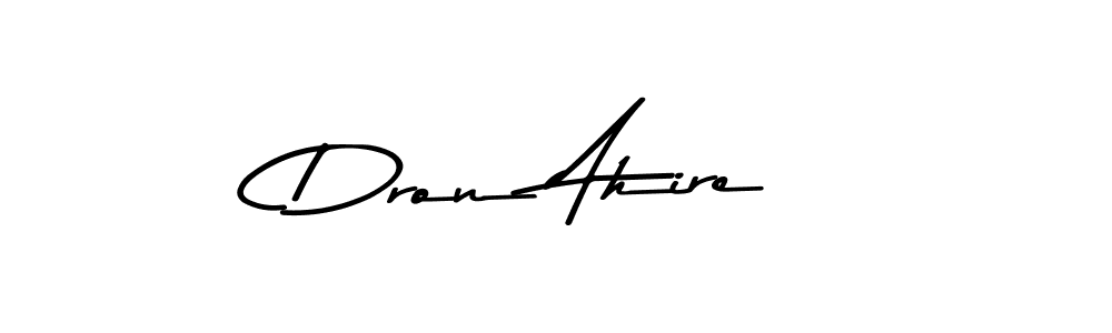 How to Draw Dron Ahire signature style? Asem Kandis PERSONAL USE is a latest design signature styles for name Dron Ahire. Dron Ahire signature style 9 images and pictures png