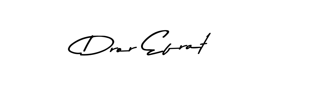 Design your own signature with our free online signature maker. With this signature software, you can create a handwritten (Asem Kandis PERSONAL USE) signature for name Dror Efrat. Dror Efrat signature style 9 images and pictures png