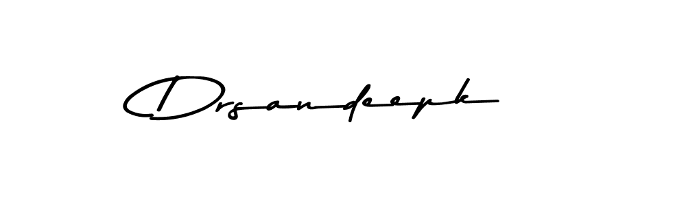 How to make Drsandeepk signature? Asem Kandis PERSONAL USE is a professional autograph style. Create handwritten signature for Drsandeepk name. Drsandeepk signature style 9 images and pictures png