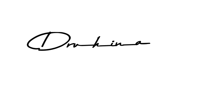 Make a beautiful signature design for name Druhina. Use this online signature maker to create a handwritten signature for free. Druhina signature style 9 images and pictures png