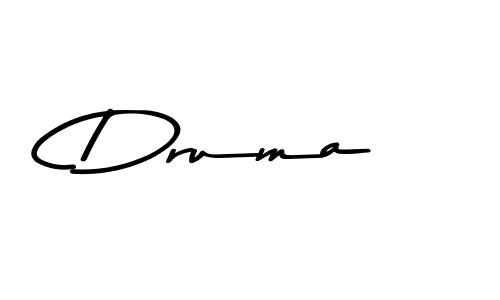 How to make Druma name signature. Use Asem Kandis PERSONAL USE style for creating short signs online. This is the latest handwritten sign. Druma signature style 9 images and pictures png