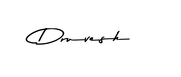 Also You can easily find your signature by using the search form. We will create Druvesh name handwritten signature images for you free of cost using Asem Kandis PERSONAL USE sign style. Druvesh signature style 9 images and pictures png