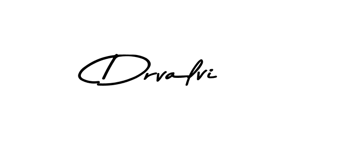 How to make Drvalvi signature? Asem Kandis PERSONAL USE is a professional autograph style. Create handwritten signature for Drvalvi name. Drvalvi signature style 9 images and pictures png