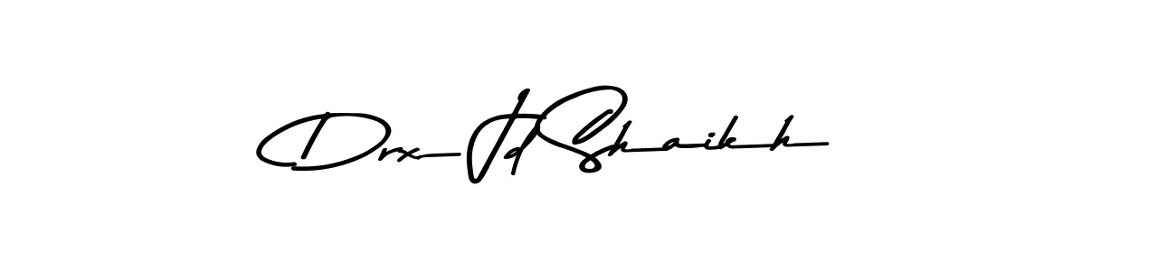 Use a signature maker to create a handwritten signature online. With this signature software, you can design (Asem Kandis PERSONAL USE) your own signature for name Drx Jd Shaikh. Drx Jd Shaikh signature style 9 images and pictures png