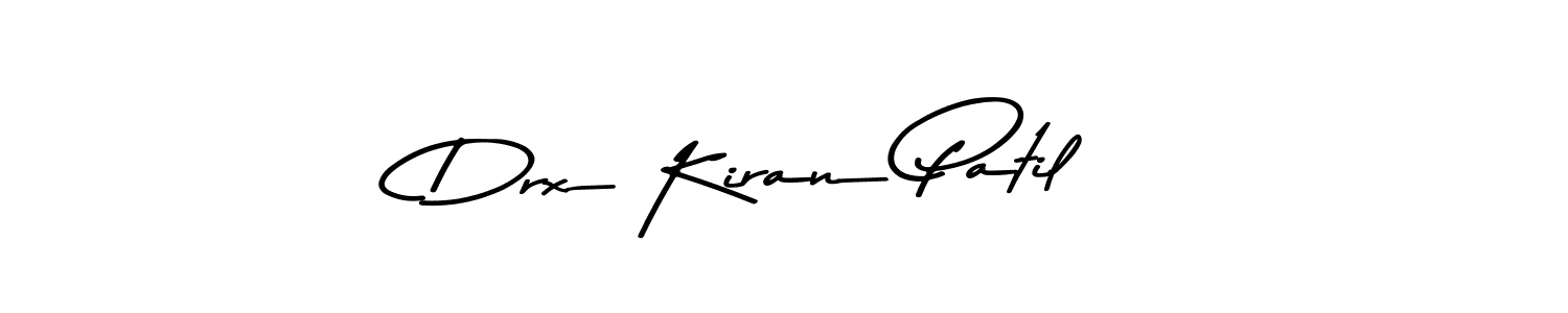 Make a beautiful signature design for name Drx Kiran Patil. Use this online signature maker to create a handwritten signature for free. Drx Kiran Patil signature style 9 images and pictures png