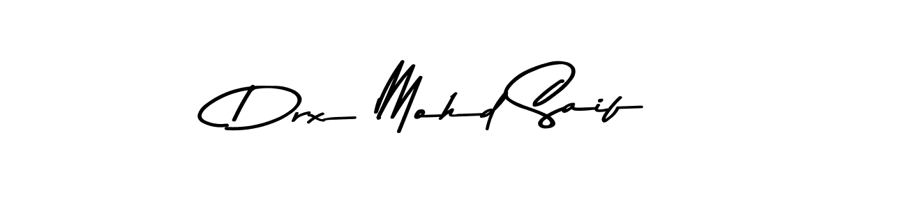 You can use this online signature creator to create a handwritten signature for the name Drx Mohd Saif. This is the best online autograph maker. Drx Mohd Saif signature style 9 images and pictures png