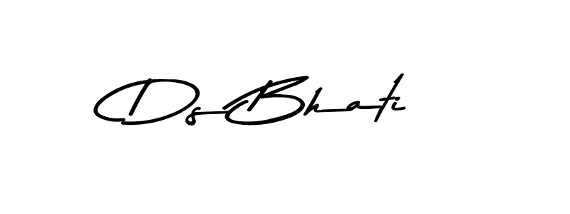 How to Draw Ds Bhati signature style? Asem Kandis PERSONAL USE is a latest design signature styles for name Ds Bhati. Ds Bhati signature style 9 images and pictures png