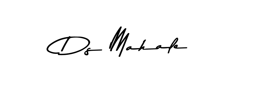 Use a signature maker to create a handwritten signature online. With this signature software, you can design (Asem Kandis PERSONAL USE) your own signature for name Ds Mahale. Ds Mahale signature style 9 images and pictures png