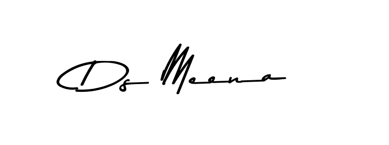How to make Ds Meena signature? Asem Kandis PERSONAL USE is a professional autograph style. Create handwritten signature for Ds Meena name. Ds Meena signature style 9 images and pictures png