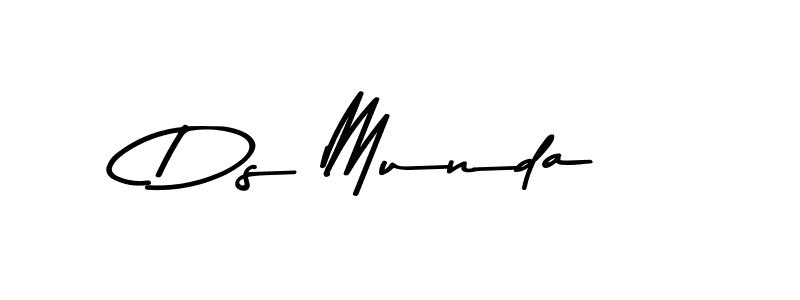 You should practise on your own different ways (Asem Kandis PERSONAL USE) to write your name (Ds Munda) in signature. don't let someone else do it for you. Ds Munda signature style 9 images and pictures png