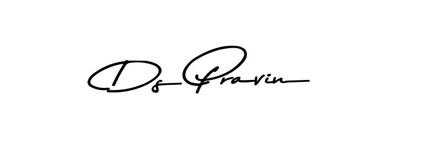 Create a beautiful signature design for name Ds Pravin. With this signature (Asem Kandis PERSONAL USE) fonts, you can make a handwritten signature for free. Ds Pravin signature style 9 images and pictures png