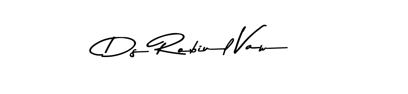 Also You can easily find your signature by using the search form. We will create Ds Robiul Vaw name handwritten signature images for you free of cost using Asem Kandis PERSONAL USE sign style. Ds Robiul Vaw signature style 9 images and pictures png