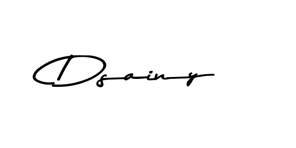 Make a beautiful signature design for name Dsainy. With this signature (Asem Kandis PERSONAL USE) style, you can create a handwritten signature for free. Dsainy signature style 9 images and pictures png