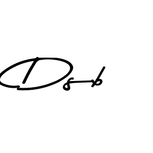 Similarly Asem Kandis PERSONAL USE is the best handwritten signature design. Signature creator online .You can use it as an online autograph creator for name Dsb. Dsb signature style 9 images and pictures png
