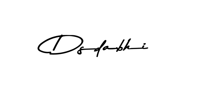 This is the best signature style for the Dsdabhi name. Also you like these signature font (Asem Kandis PERSONAL USE). Mix name signature. Dsdabhi signature style 9 images and pictures png