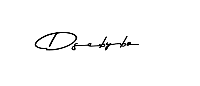 Design your own signature with our free online signature maker. With this signature software, you can create a handwritten (Asem Kandis PERSONAL USE) signature for name Dsebybo. Dsebybo signature style 9 images and pictures png