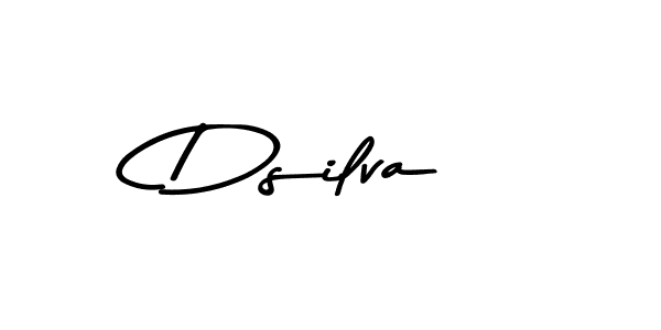 You should practise on your own different ways (Asem Kandis PERSONAL USE) to write your name (Dsilva) in signature. don't let someone else do it for you. Dsilva signature style 9 images and pictures png