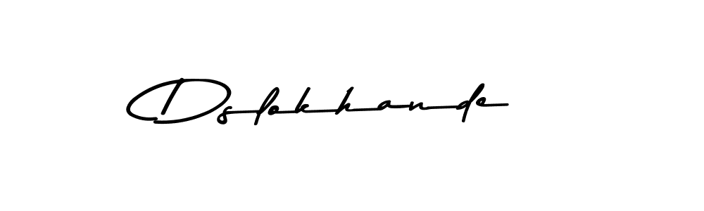 Best and Professional Signature Style for Dslokhande. Asem Kandis PERSONAL USE Best Signature Style Collection. Dslokhande signature style 9 images and pictures png