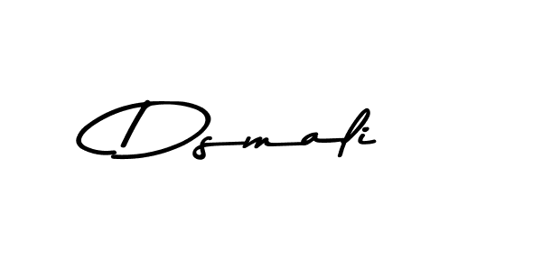 How to make Dsmali signature? Asem Kandis PERSONAL USE is a professional autograph style. Create handwritten signature for Dsmali name. Dsmali signature style 9 images and pictures png