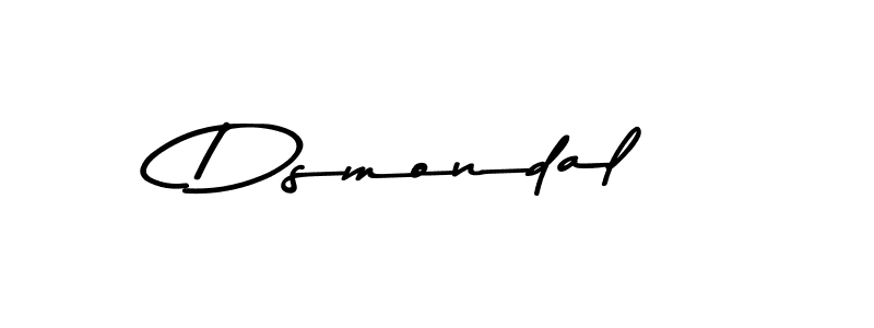 Create a beautiful signature design for name Dsmondal. With this signature (Asem Kandis PERSONAL USE) fonts, you can make a handwritten signature for free. Dsmondal signature style 9 images and pictures png