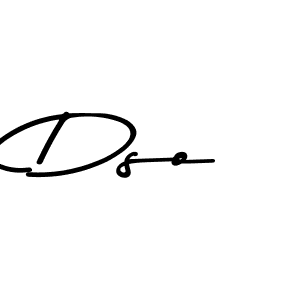 Create a beautiful signature design for name Dso. With this signature (Asem Kandis PERSONAL USE) fonts, you can make a handwritten signature for free. Dso signature style 9 images and pictures png