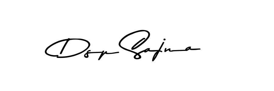 Dsp Sajna stylish signature style. Best Handwritten Sign (Asem Kandis PERSONAL USE) for my name. Handwritten Signature Collection Ideas for my name Dsp Sajna. Dsp Sajna signature style 9 images and pictures png