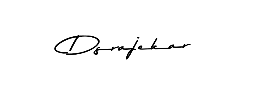 The best way (Asem Kandis PERSONAL USE) to make a short signature is to pick only two or three words in your name. The name Dsrajekar include a total of six letters. For converting this name. Dsrajekar signature style 9 images and pictures png