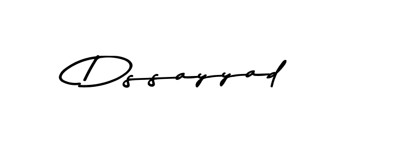 The best way (Asem Kandis PERSONAL USE) to make a short signature is to pick only two or three words in your name. The name Dssayyad include a total of six letters. For converting this name. Dssayyad signature style 9 images and pictures png