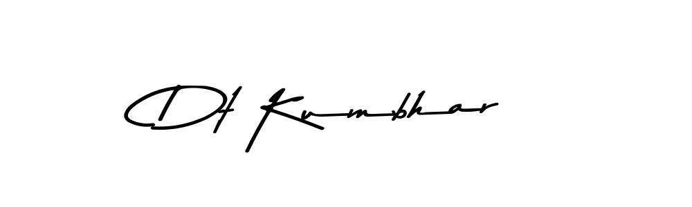 Here are the top 10 professional signature styles for the name Dt Kumbhar. These are the best autograph styles you can use for your name. Dt Kumbhar signature style 9 images and pictures png