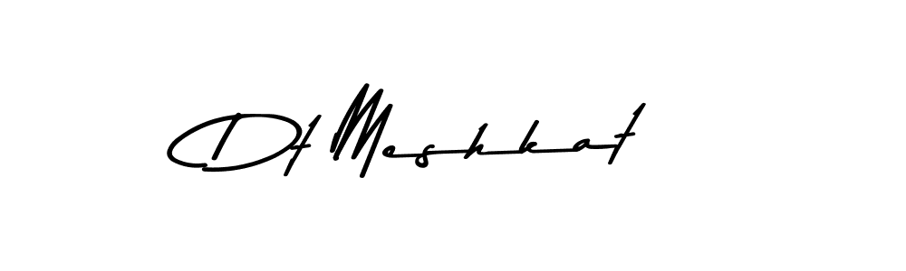 You should practise on your own different ways (Asem Kandis PERSONAL USE) to write your name (Dt Meshkat) in signature. don't let someone else do it for you. Dt Meshkat signature style 9 images and pictures png