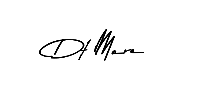Design your own signature with our free online signature maker. With this signature software, you can create a handwritten (Asem Kandis PERSONAL USE) signature for name Dt More. Dt More signature style 9 images and pictures png