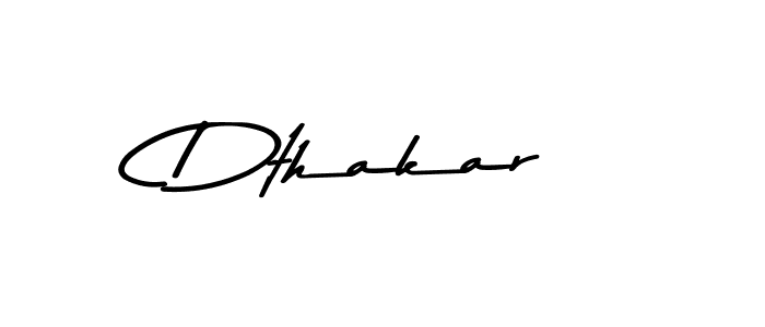 How to make Dthakar signature? Asem Kandis PERSONAL USE is a professional autograph style. Create handwritten signature for Dthakar name. Dthakar signature style 9 images and pictures png