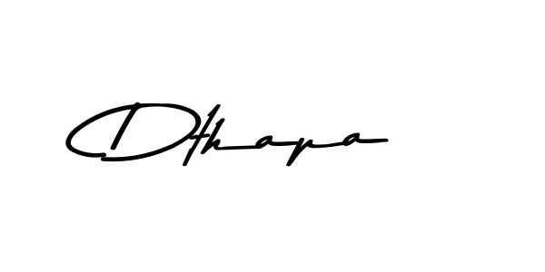 Create a beautiful signature design for name Dthapa. With this signature (Asem Kandis PERSONAL USE) fonts, you can make a handwritten signature for free. Dthapa signature style 9 images and pictures png