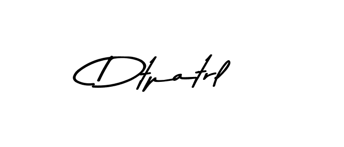 This is the best signature style for the Dtpatrl name. Also you like these signature font (Asem Kandis PERSONAL USE). Mix name signature. Dtpatrl signature style 9 images and pictures png