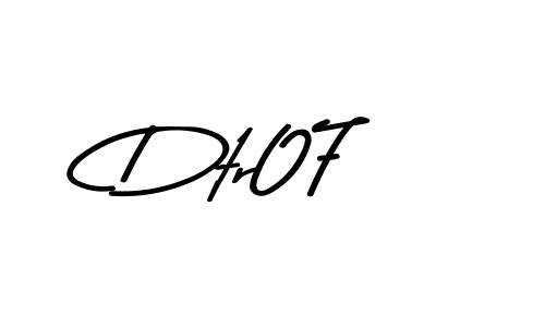 Create a beautiful signature design for name Dtr07. With this signature (Asem Kandis PERSONAL USE) fonts, you can make a handwritten signature for free. Dtr07 signature style 9 images and pictures png