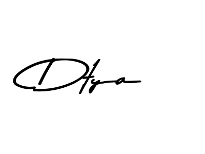 Use a signature maker to create a handwritten signature online. With this signature software, you can design (Asem Kandis PERSONAL USE) your own signature for name Dtya. Dtya signature style 9 images and pictures png