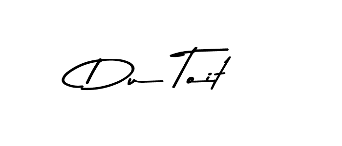 Also You can easily find your signature by using the search form. We will create Du Toit name handwritten signature images for you free of cost using Asem Kandis PERSONAL USE sign style. Du Toit signature style 9 images and pictures png