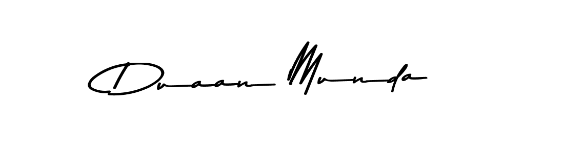 Duaan Munda stylish signature style. Best Handwritten Sign (Asem Kandis PERSONAL USE) for my name. Handwritten Signature Collection Ideas for my name Duaan Munda. Duaan Munda signature style 9 images and pictures png