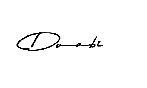 How to Draw Duabi signature style? Asem Kandis PERSONAL USE is a latest design signature styles for name Duabi. Duabi signature style 9 images and pictures png