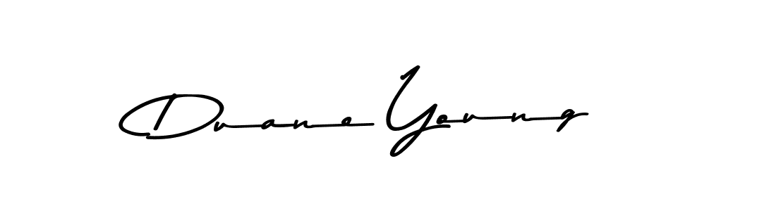 Make a beautiful signature design for name Duane Young. With this signature (Asem Kandis PERSONAL USE) style, you can create a handwritten signature for free. Duane Young signature style 9 images and pictures png