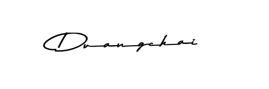 Duangchai stylish signature style. Best Handwritten Sign (Asem Kandis PERSONAL USE) for my name. Handwritten Signature Collection Ideas for my name Duangchai. Duangchai signature style 9 images and pictures png