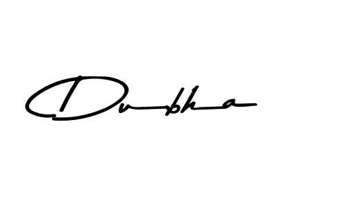 You should practise on your own different ways (Asem Kandis PERSONAL USE) to write your name (Dubha) in signature. don't let someone else do it for you. Dubha signature style 9 images and pictures png