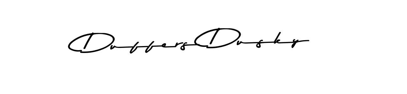 Check out images of Autograph of Duffers Dusky name. Actor Duffers Dusky Signature Style. Asem Kandis PERSONAL USE is a professional sign style online. Duffers Dusky signature style 9 images and pictures png