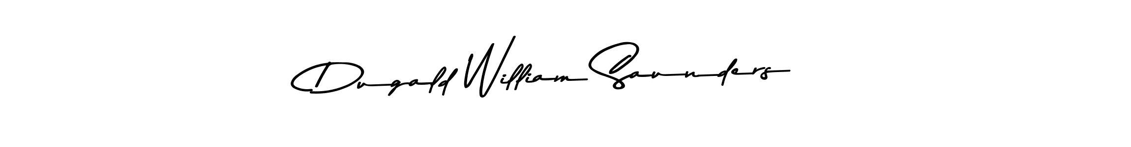 Dugald William Saunders stylish signature style. Best Handwritten Sign (Asem Kandis PERSONAL USE) for my name. Handwritten Signature Collection Ideas for my name Dugald William Saunders. Dugald William Saunders signature style 9 images and pictures png